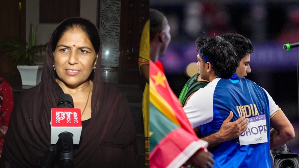 Neeraj-mother-Arshad-Nadeem